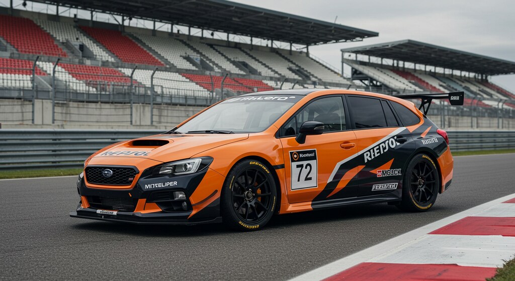 レプソルレヴォーグレーシングカー