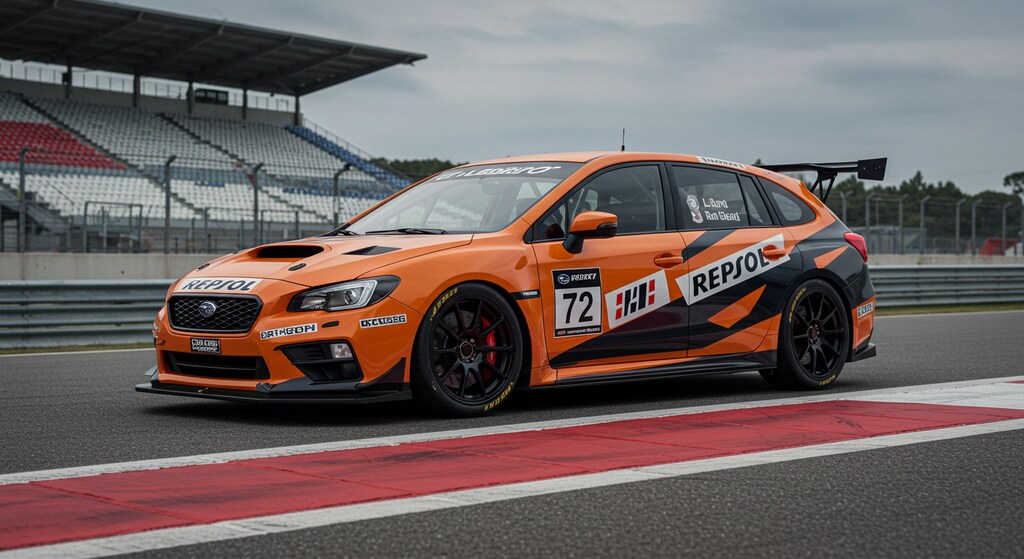 レプソルレヴォーグレーシングカー