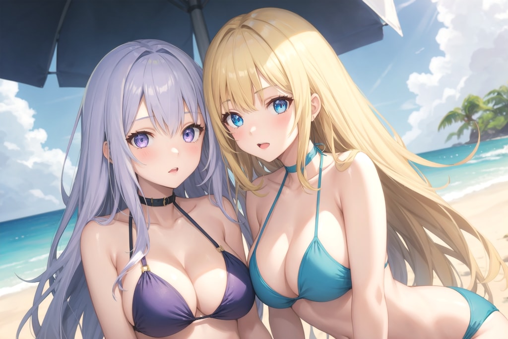V4BちゃんとVEGAちゃん
