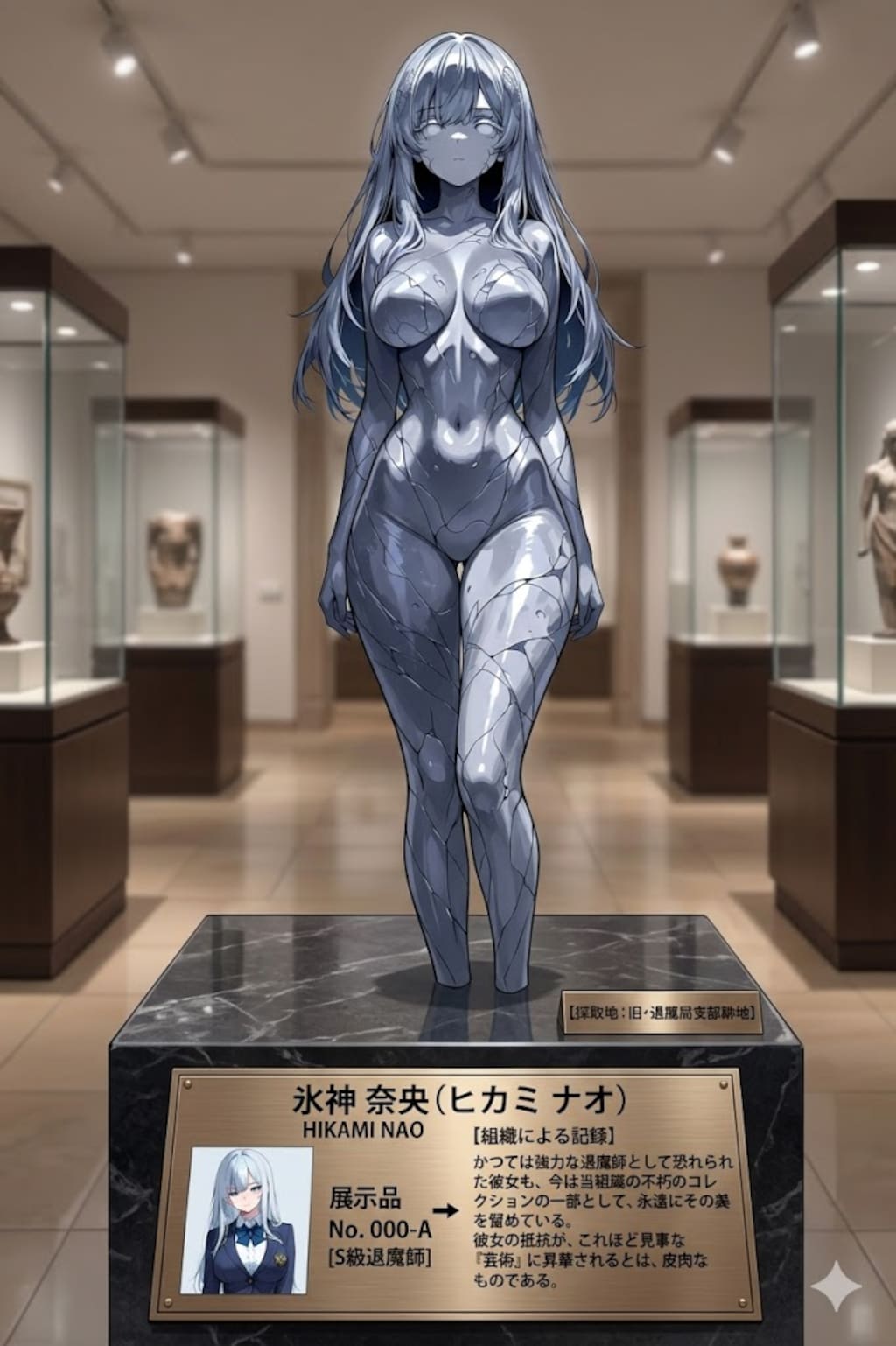 展示品：敗者の像