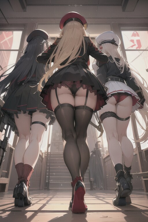おはよ♪ ねぇねぇ昨日先生のあそこ見た？ 見た見たっ♡