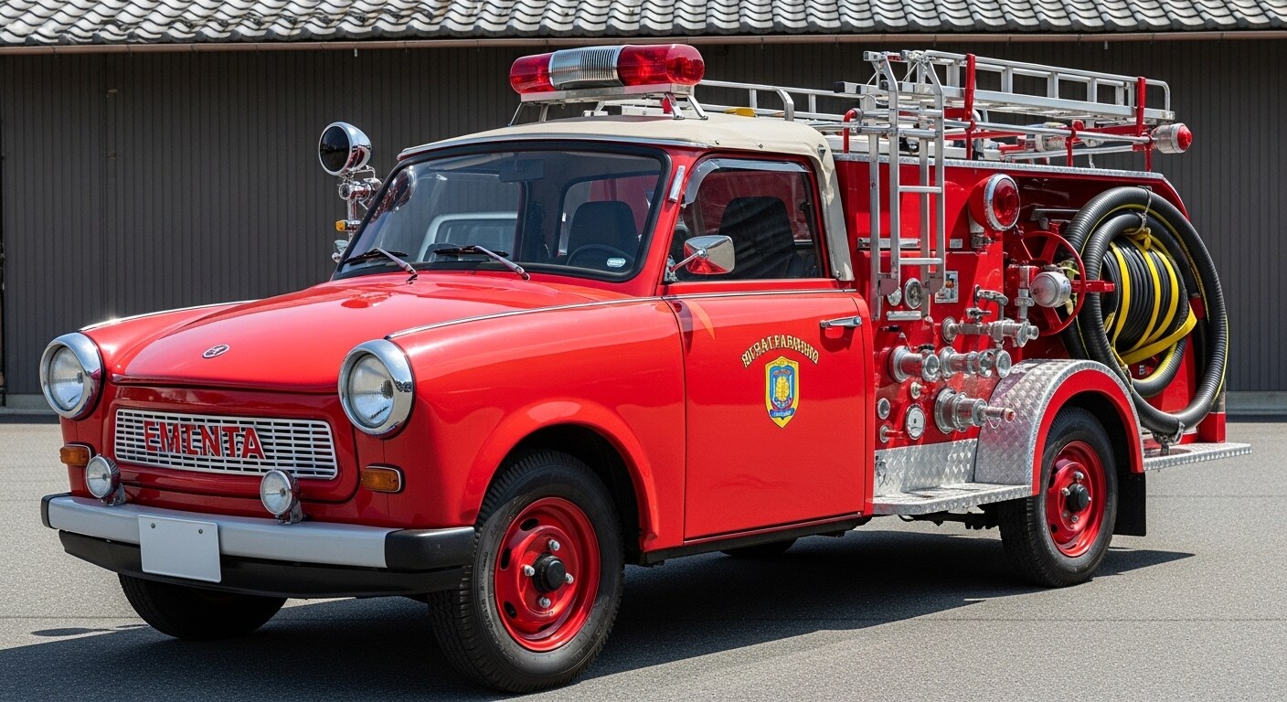 トラバント消防車 | の人気AIイラスト・グラビア