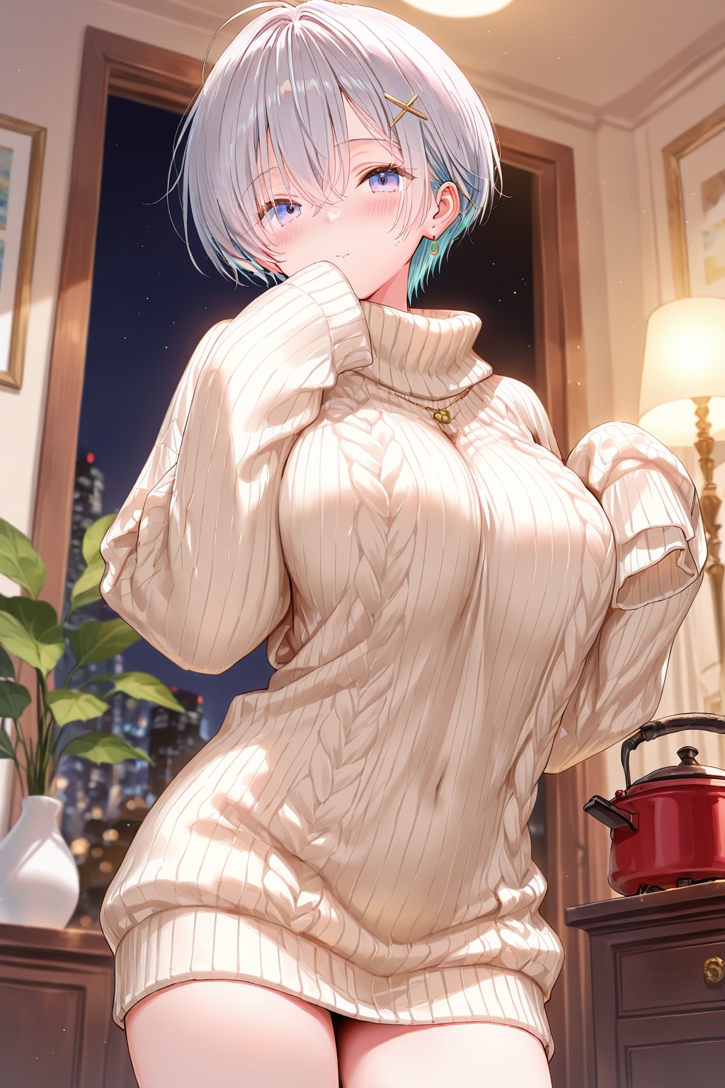 萌えそでの彼女 | の人気AIイラスト・グラビア