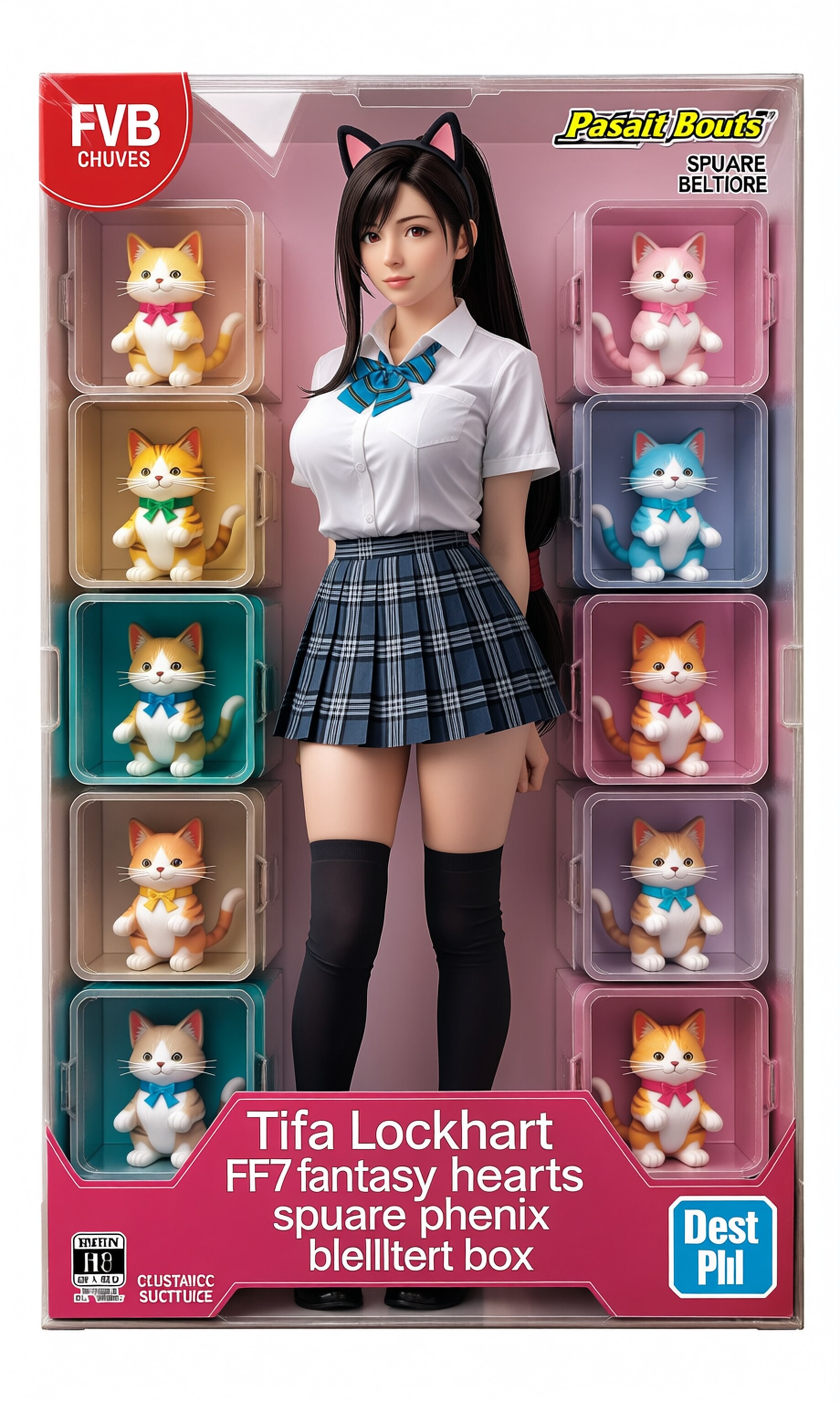 もしも、猫耳ティファさんがフィギュア化されたら……