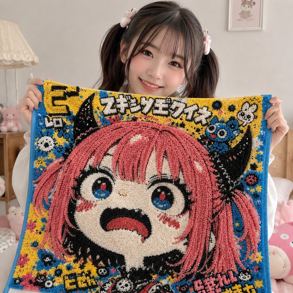 びっくりデビルタオル