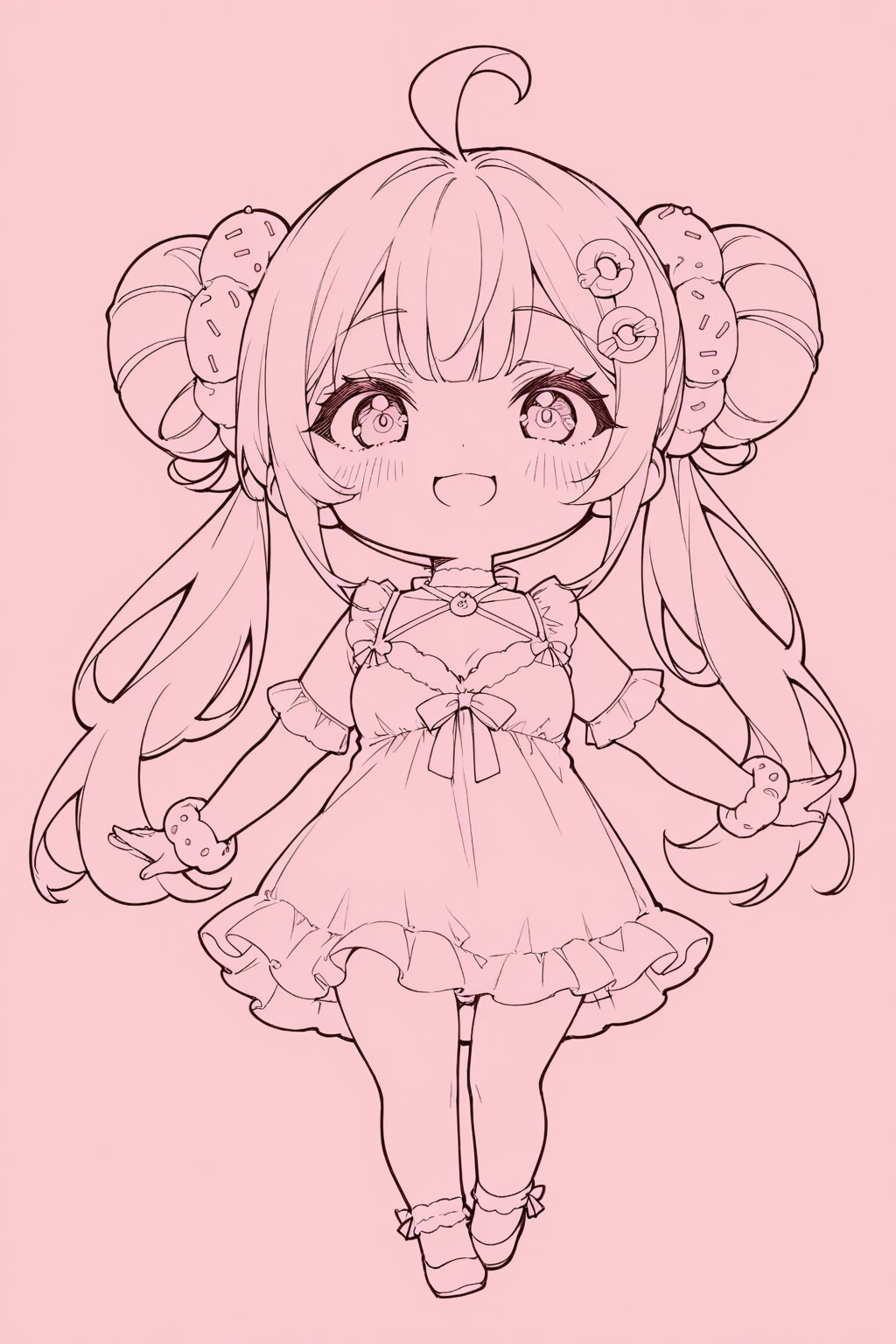 塗り絵でコーデ | の人気AIイラスト・グラビア