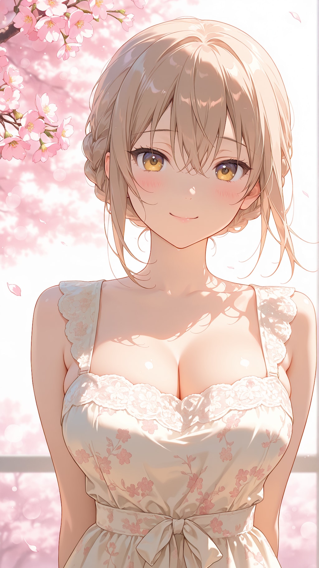 桜とオリキャラちゃん達