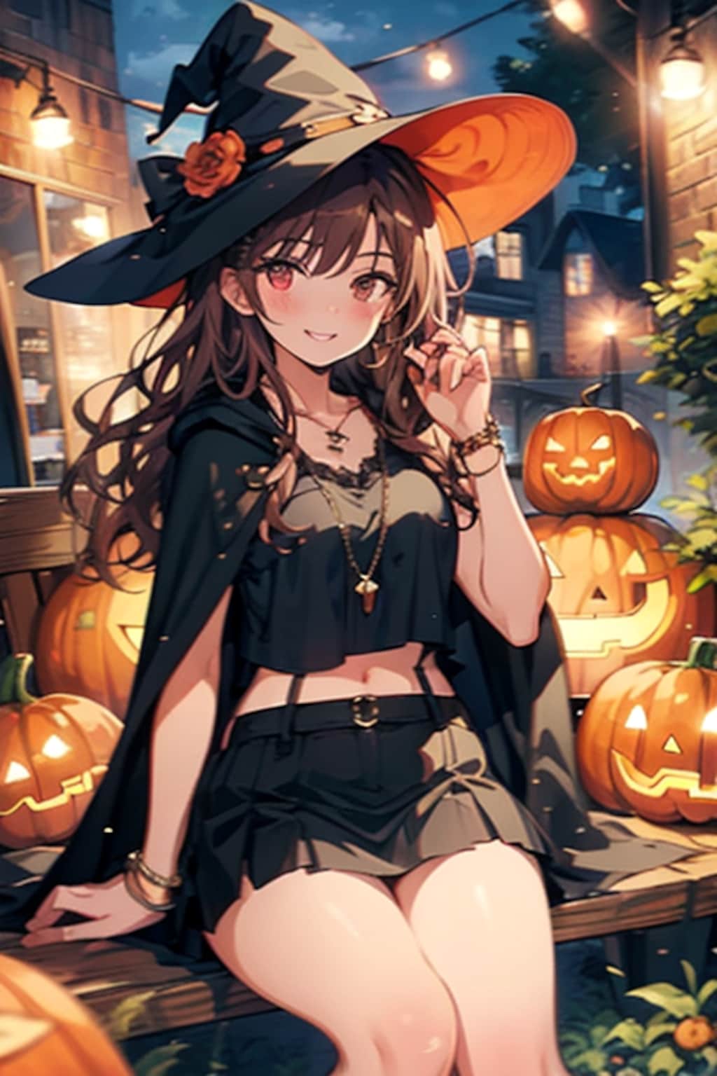 ハロウィンの魔女