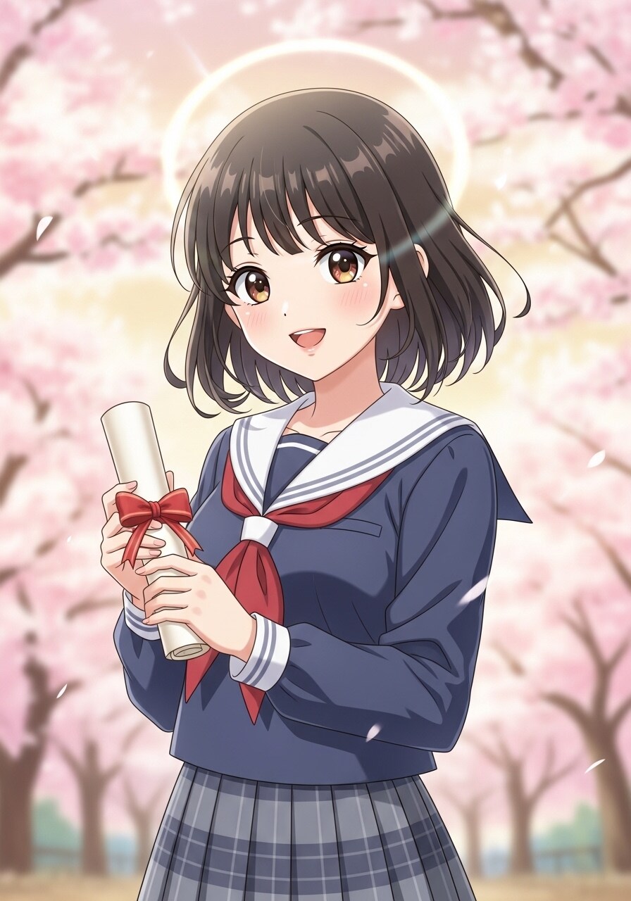 卒業式 | の人気AIイラスト・グラビア