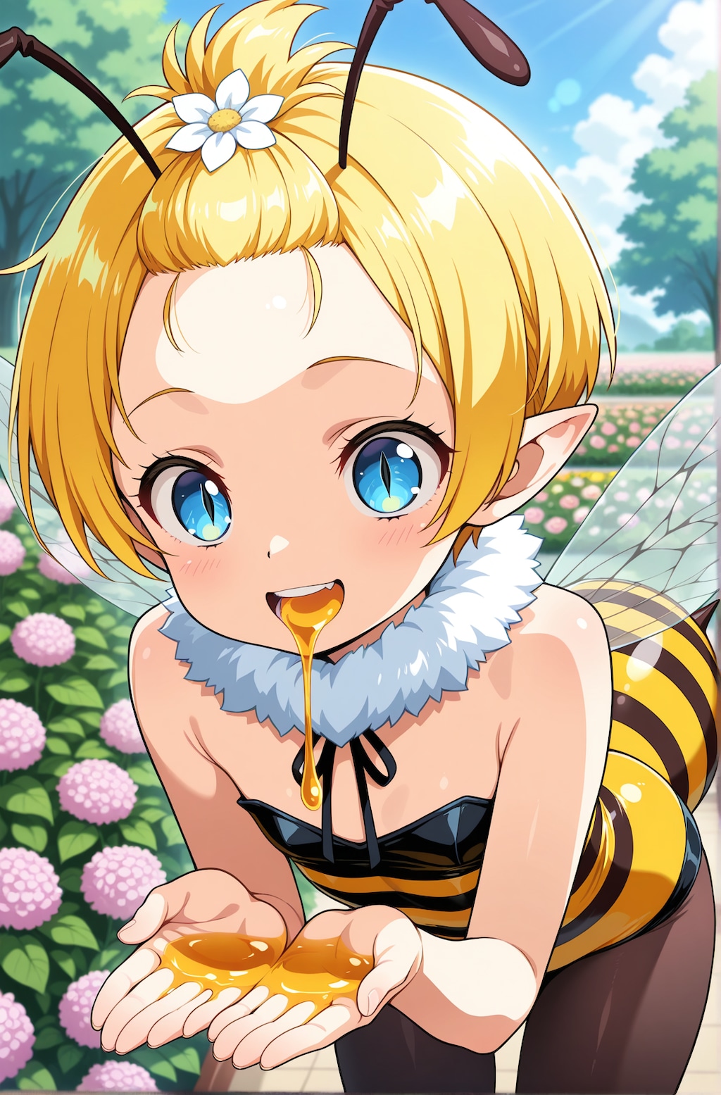 蜜集め