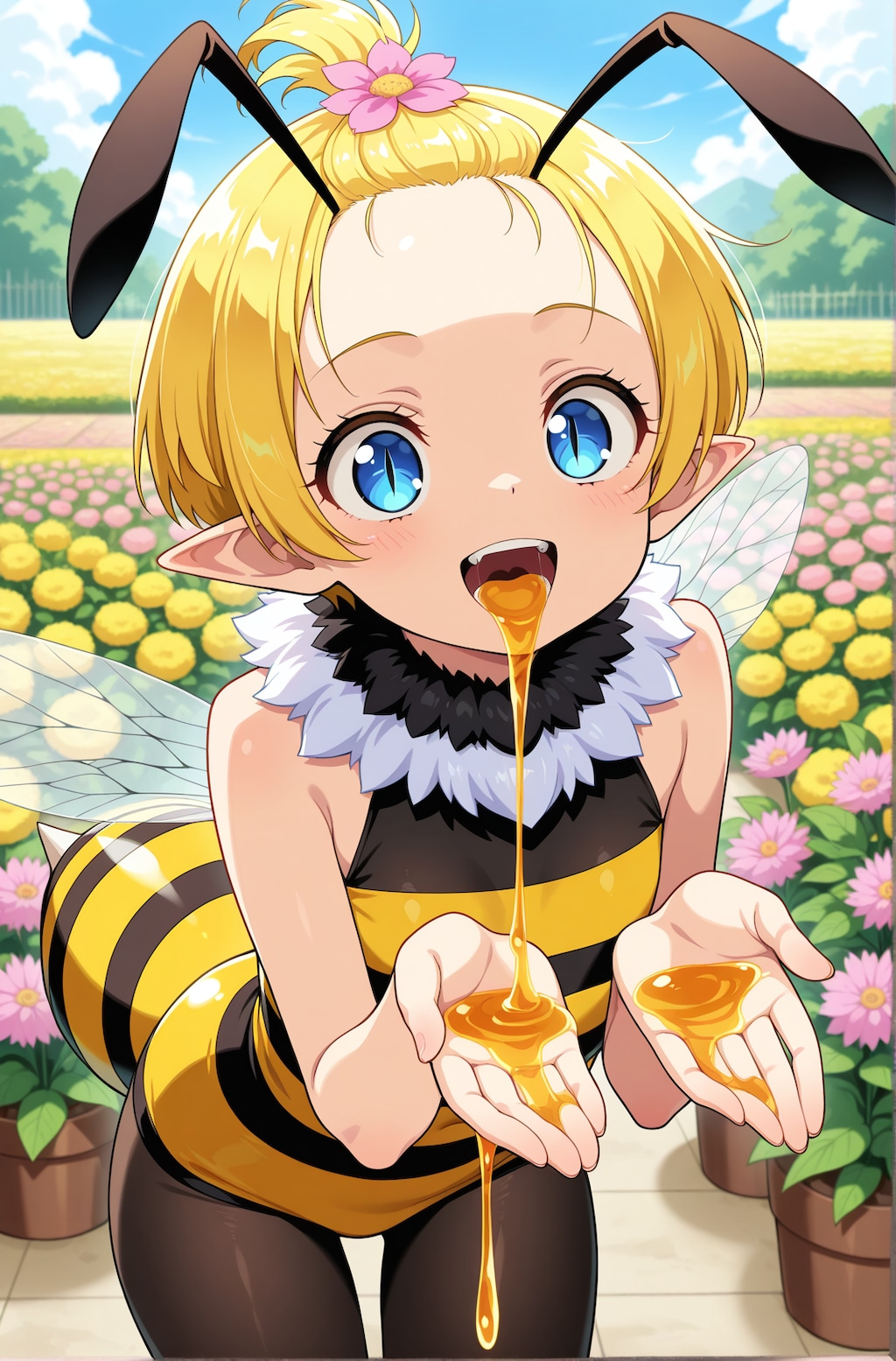 蜜集め