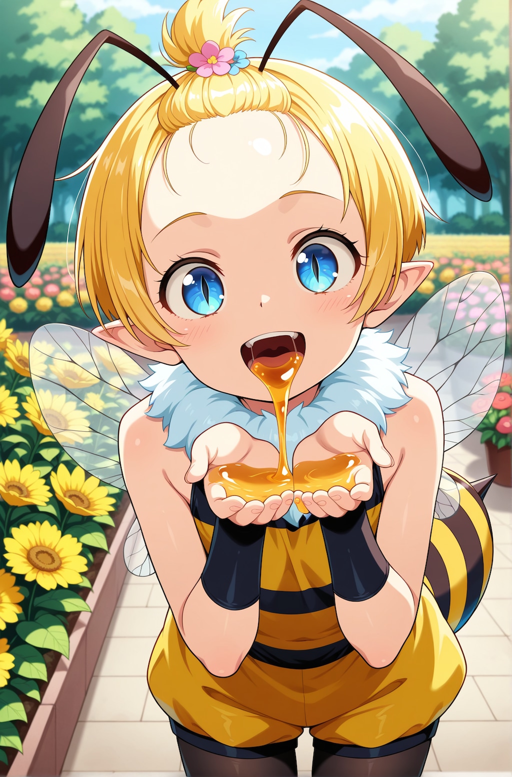 蜜集め