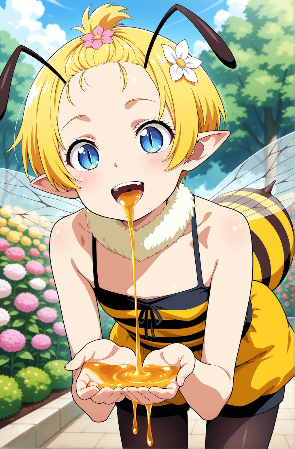 蜜集め