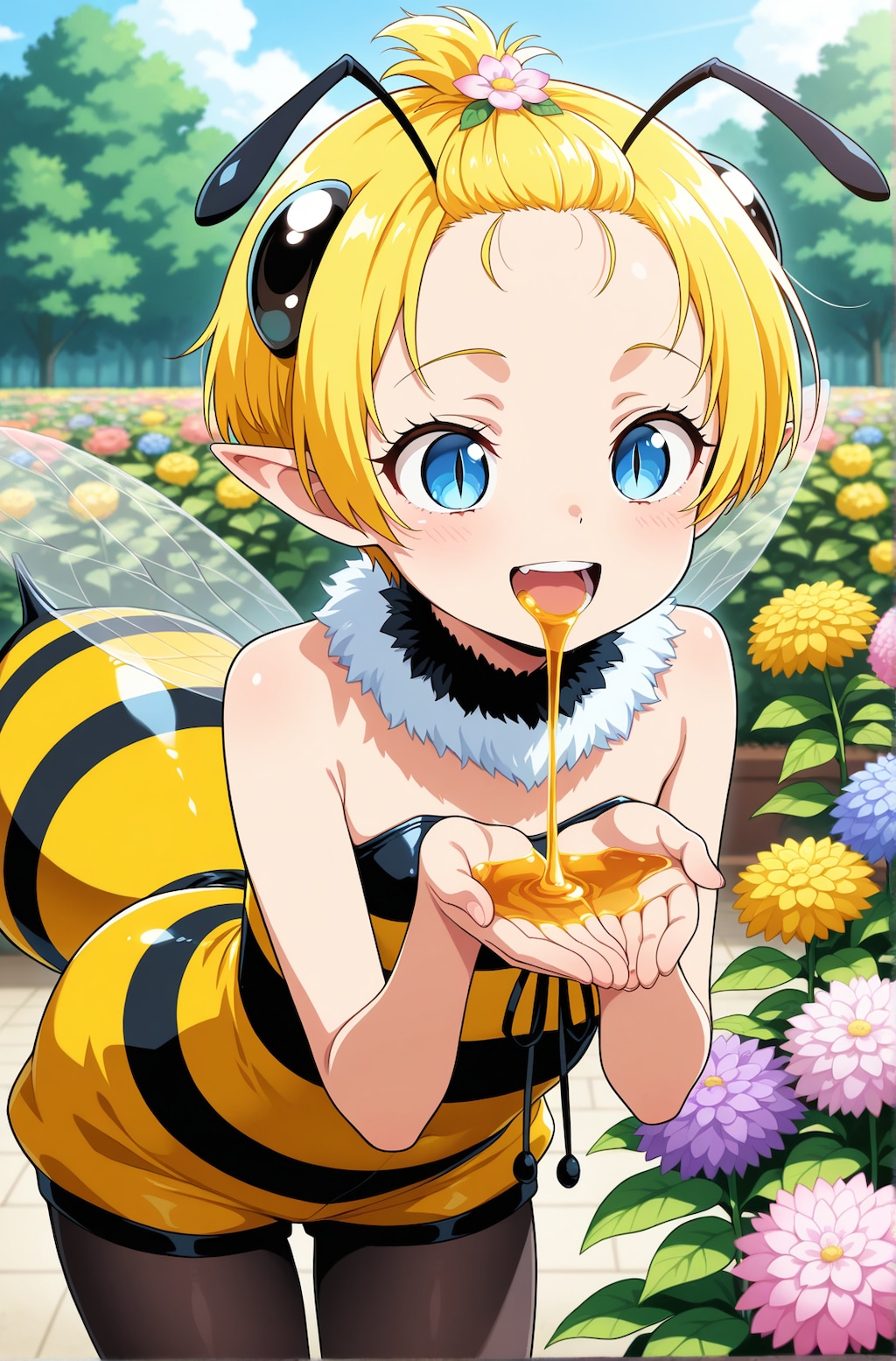 蜜集め