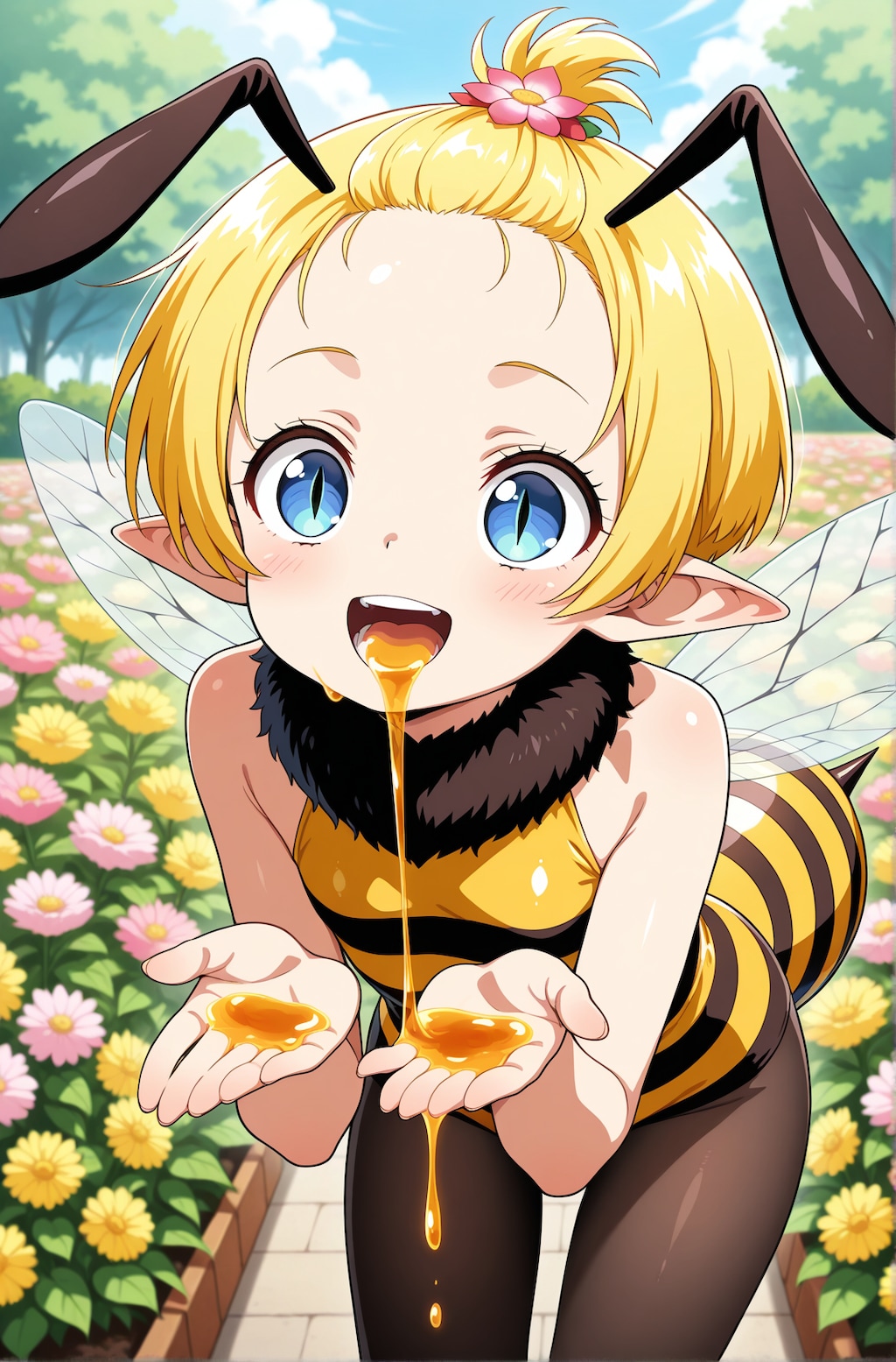 蜜集め