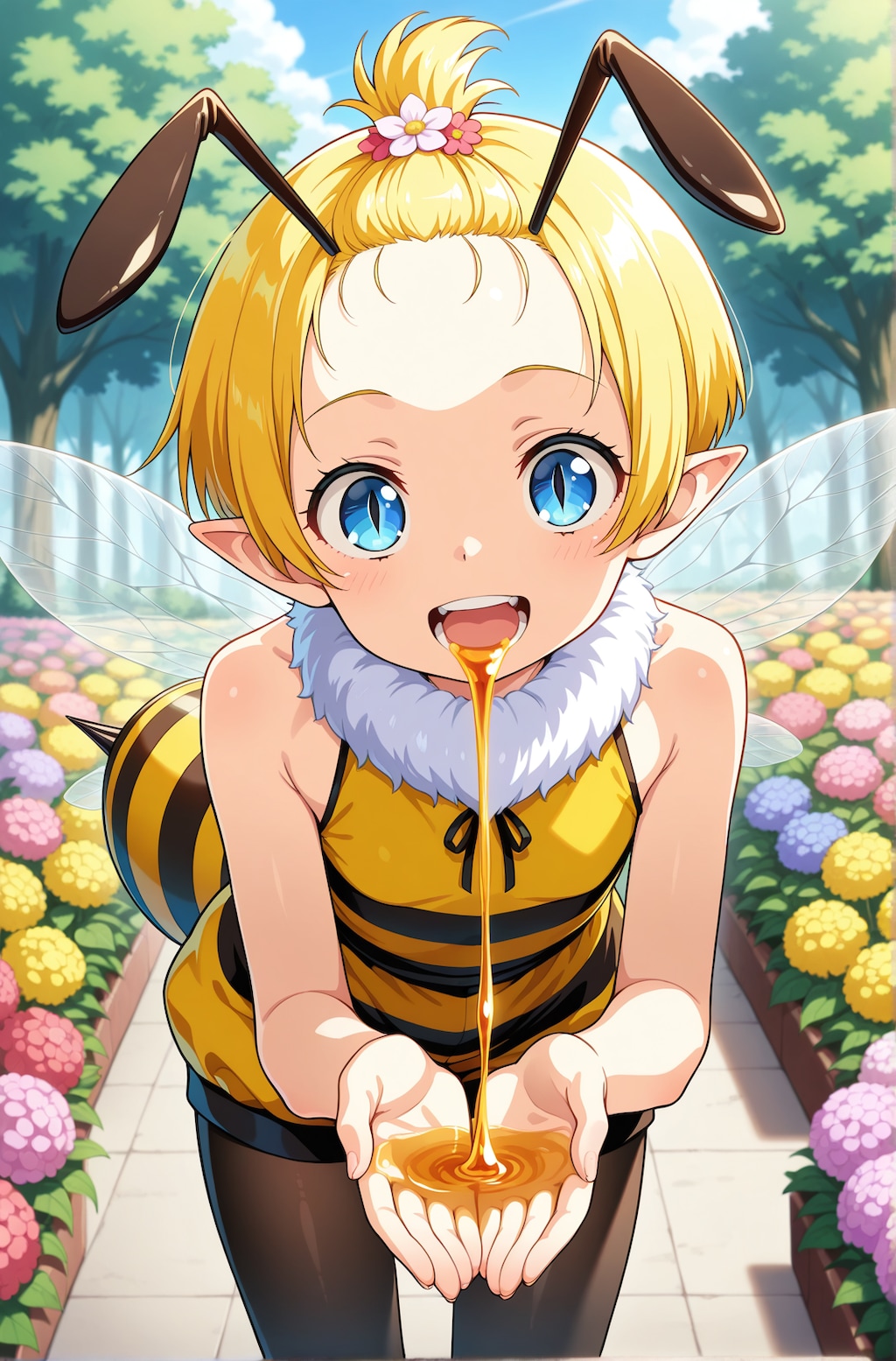 蜜集め