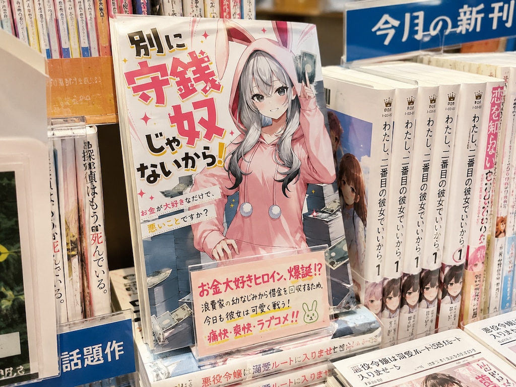ラノベ『別に守銭奴じゃないから！』