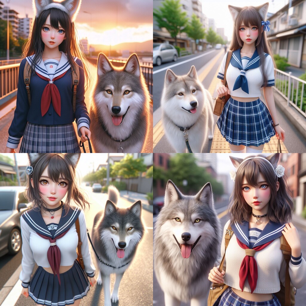 放課後散歩🐺
