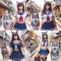 放課後散歩🐺 11枚目