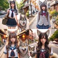 放課後散歩🐺 10枚目