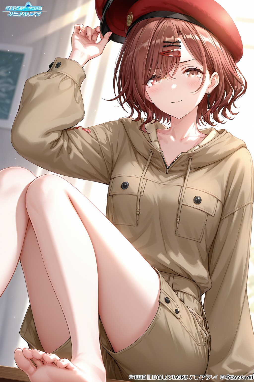 【私服コレクション】樋口円香　－パフィブラウス + カーゴパンツ－