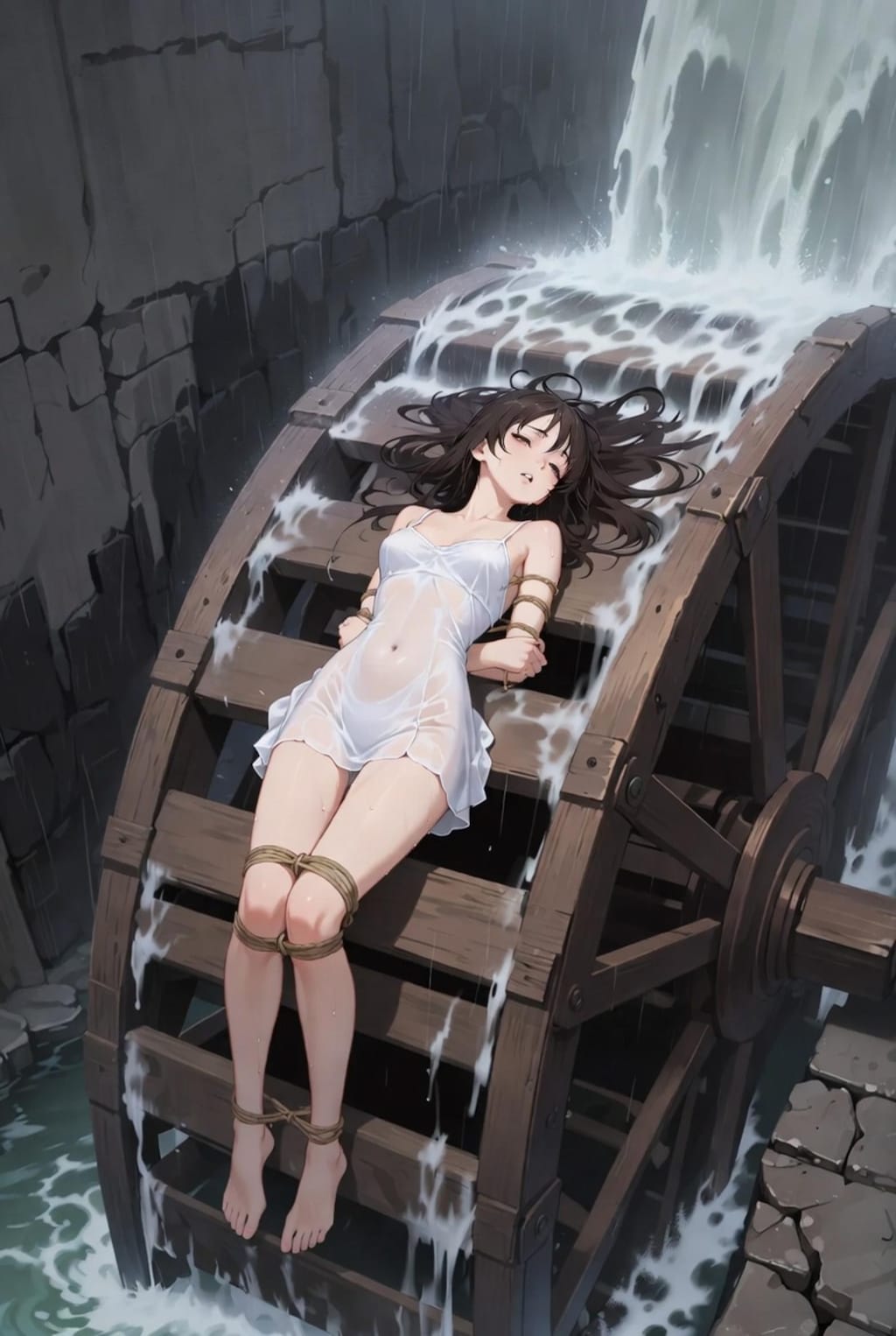水車責め