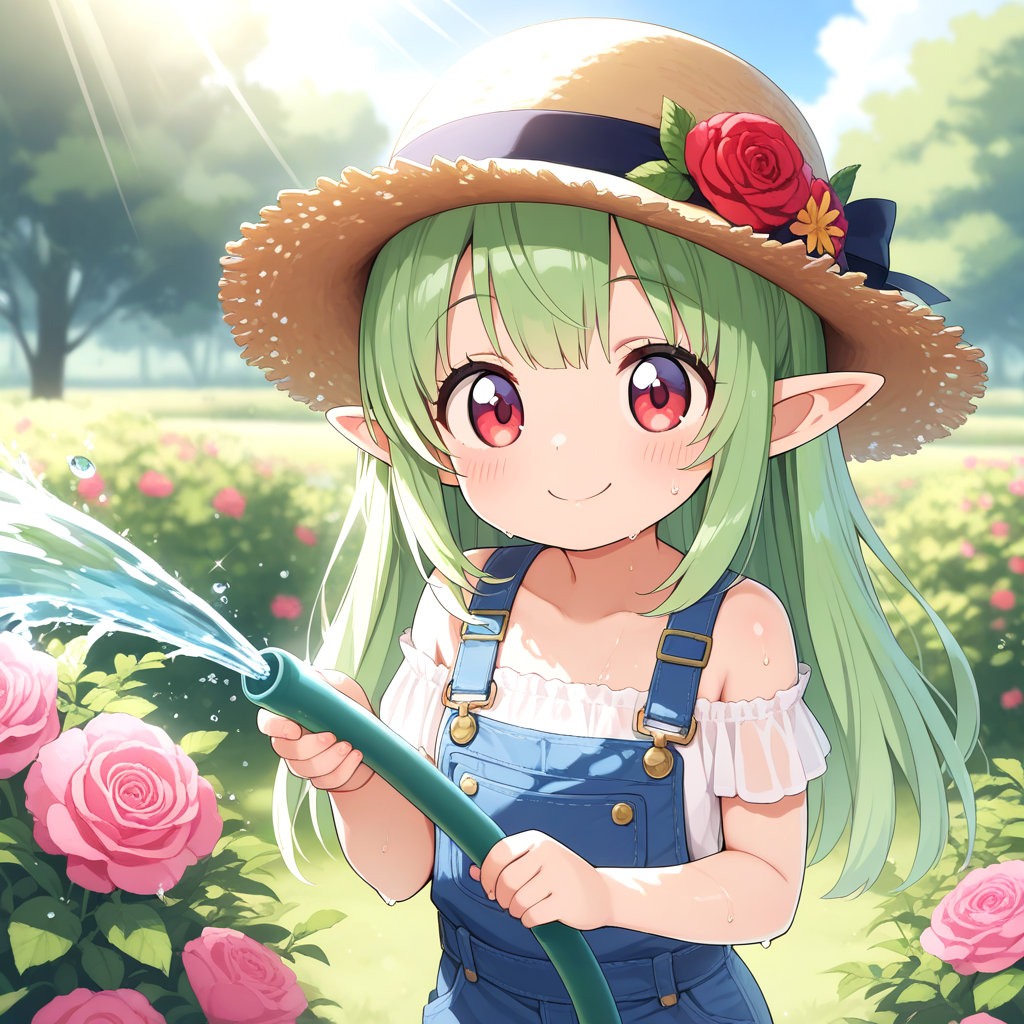 庭師のエルフさん