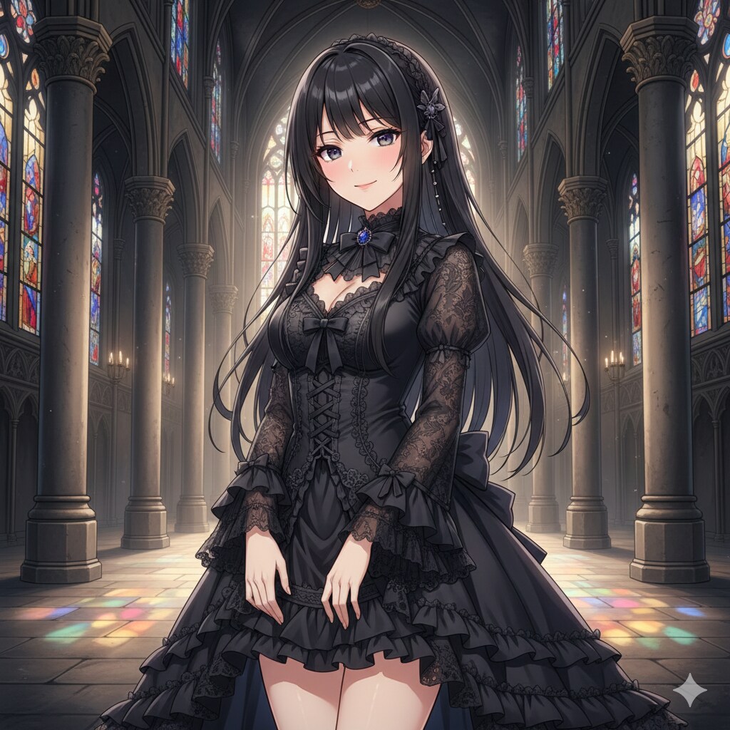 黒薔薇の祈り | の人気AIイラスト・グラビア