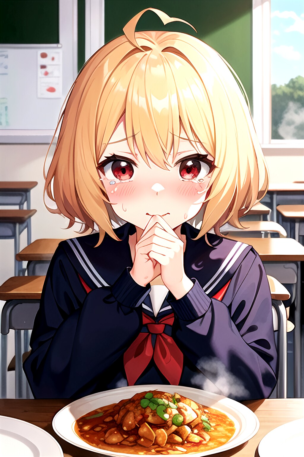 激辛カレーいただきます
