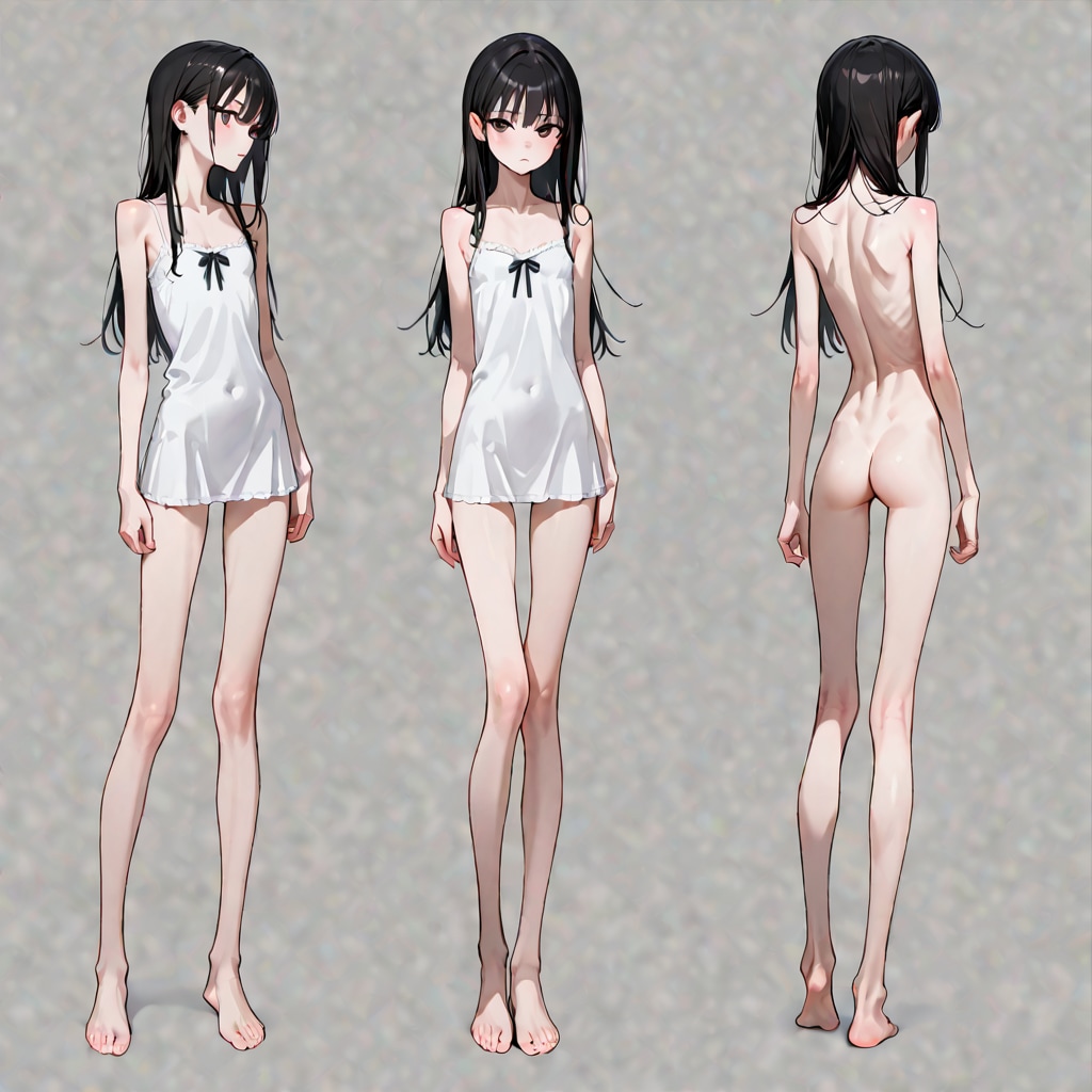 上半身を隠してみた