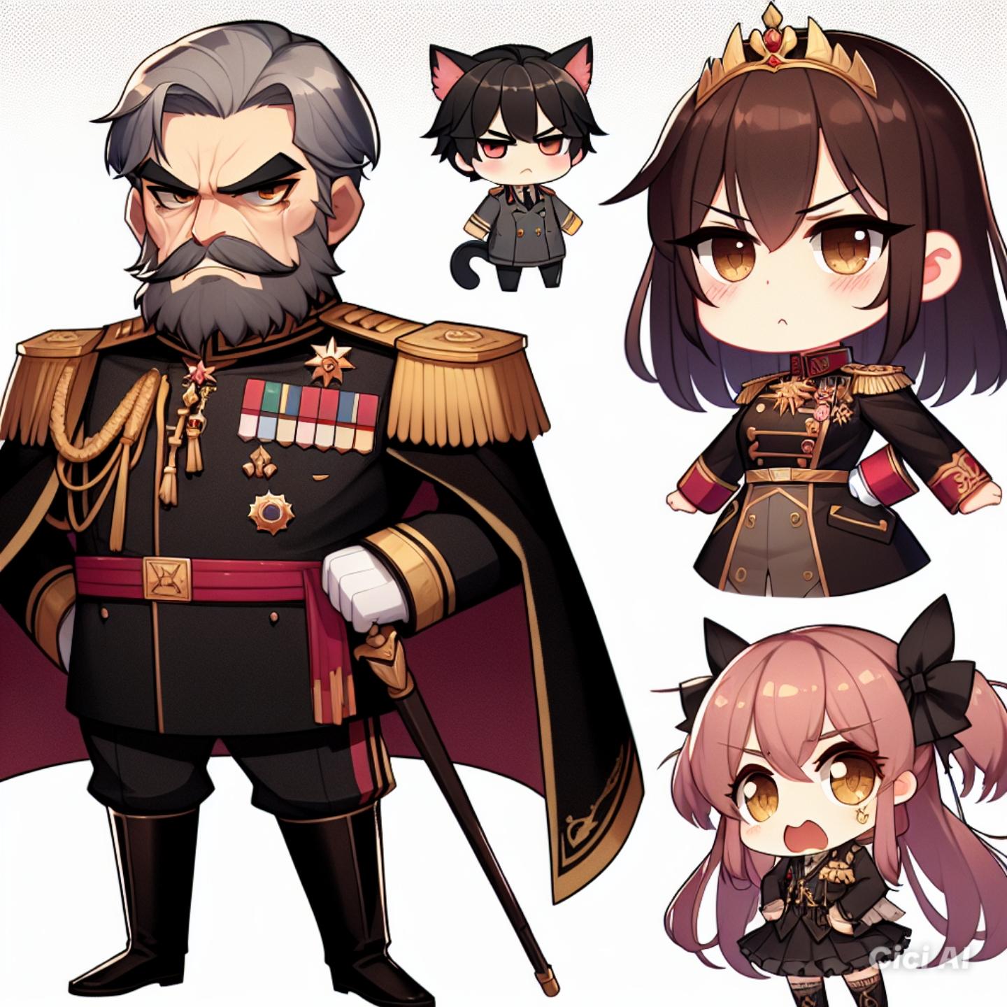 GC 指揮官の面々 | の人気AIイラスト・グラビア