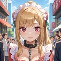 首輪メイドとお出かけ 4枚目