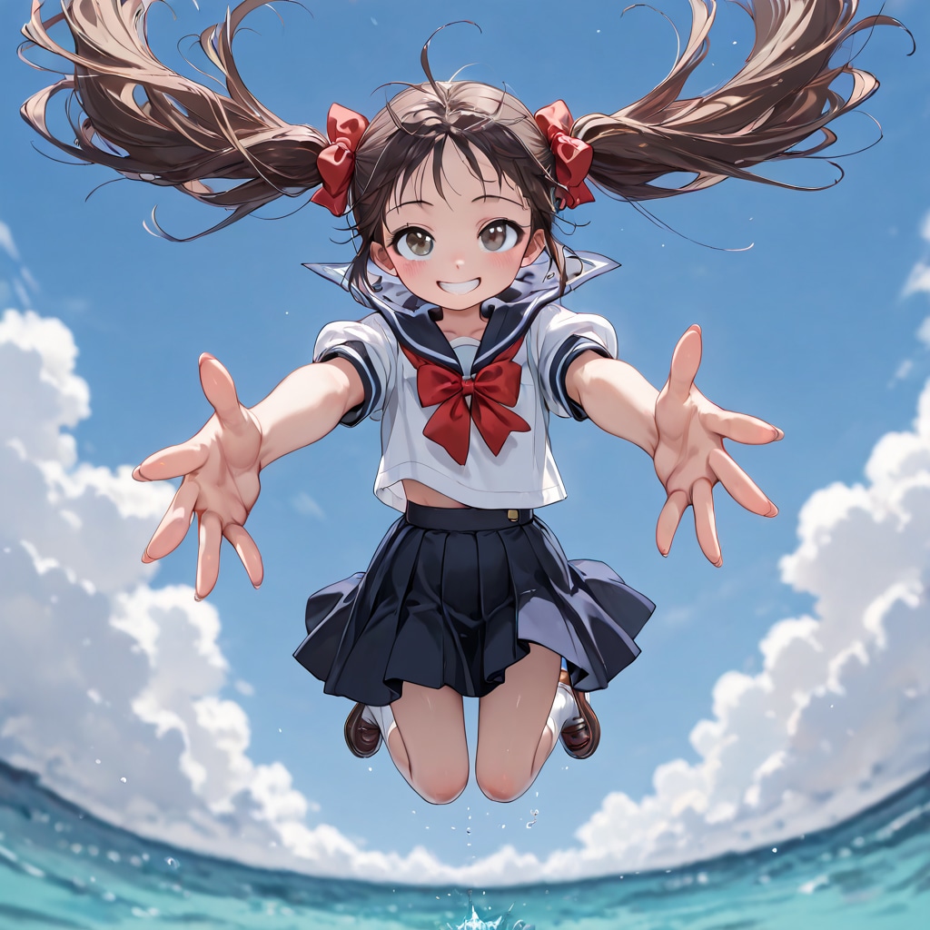 floating pigtails