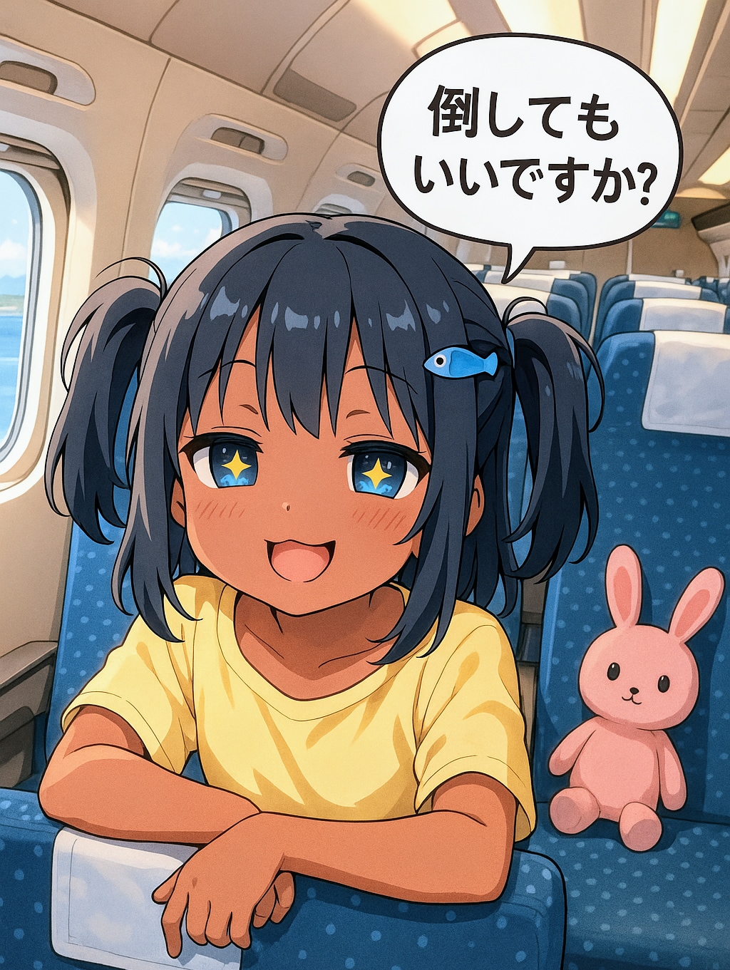 「倒してもいいですか？」と聞くこなつちゃん