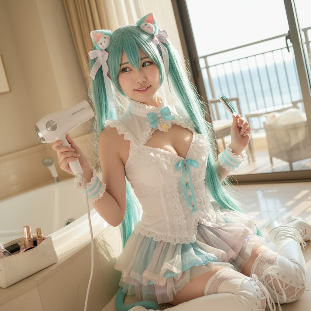 みどツイにゃん