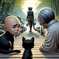 謎の生物との別れ 4枚目