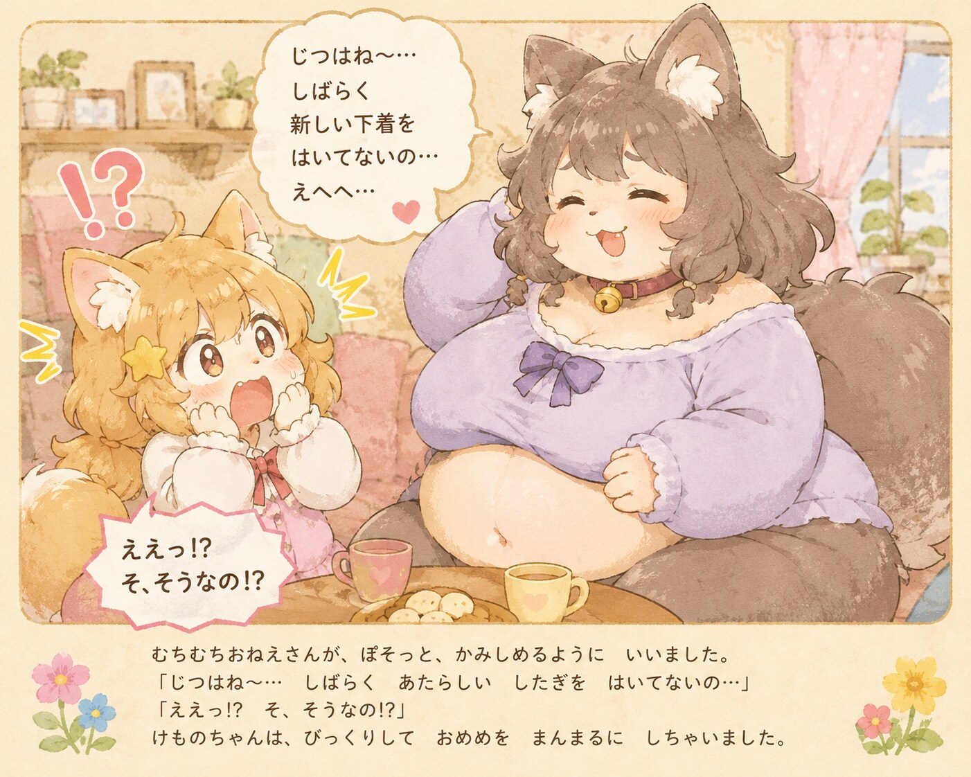 けものむちむちおねえさんのひみつ