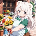 しろくまの花屋さん 2枚目