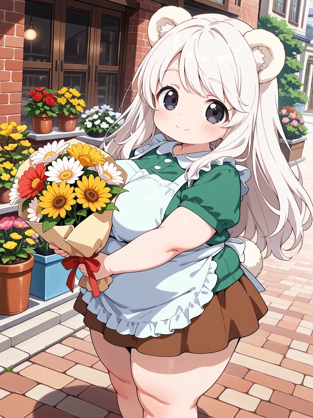 しろくまの花屋さん
