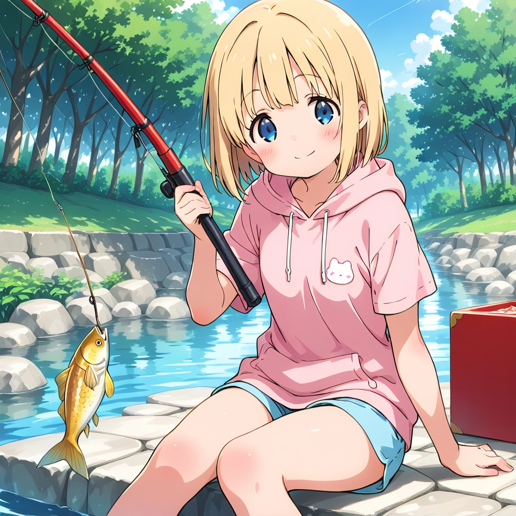 のんびり渓流釣り