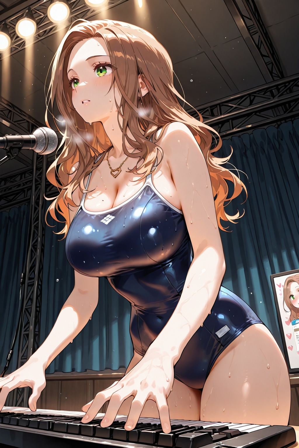 スク水ガールズバンド