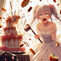 ケーキを爆破するれんしゅう 12枚目