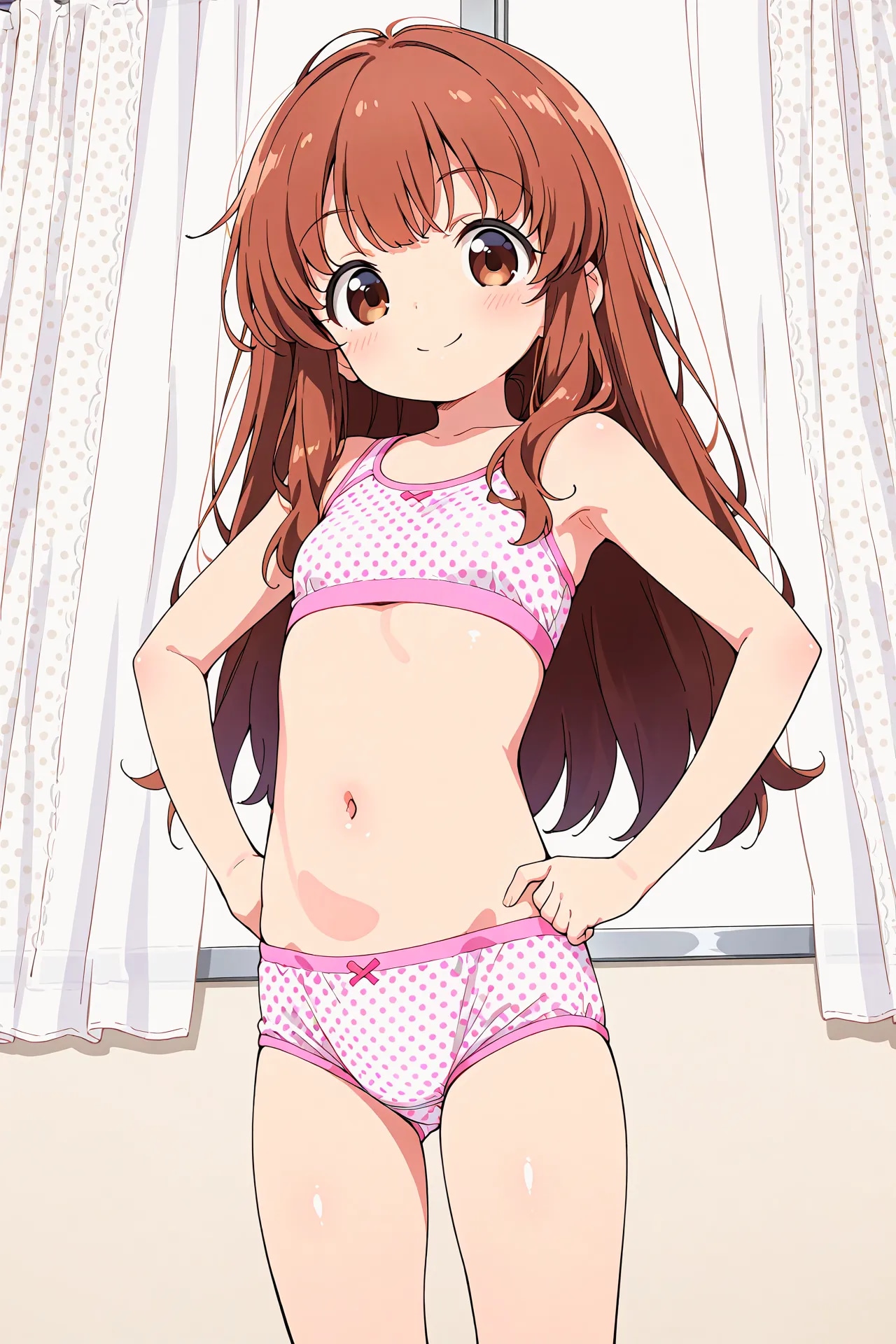 下着カタログ撮影・かえでちゃん