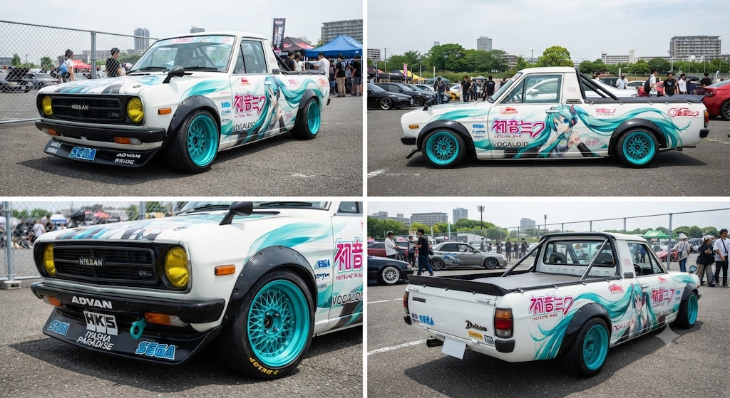 初音ミク痛車サニートラック