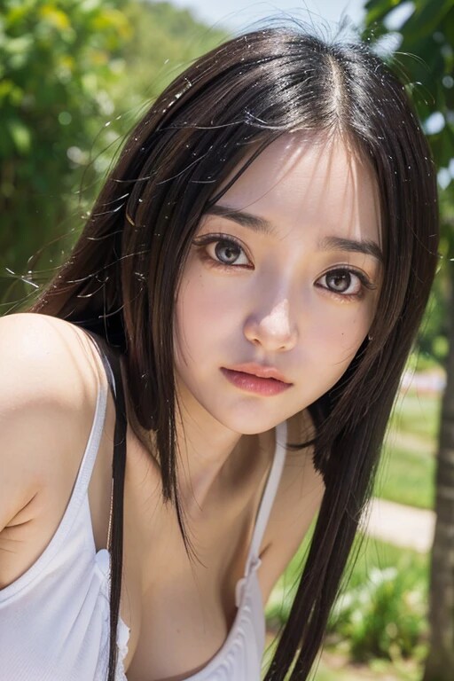 和歌月まりあ　フォトで黒髪美人ビキニ