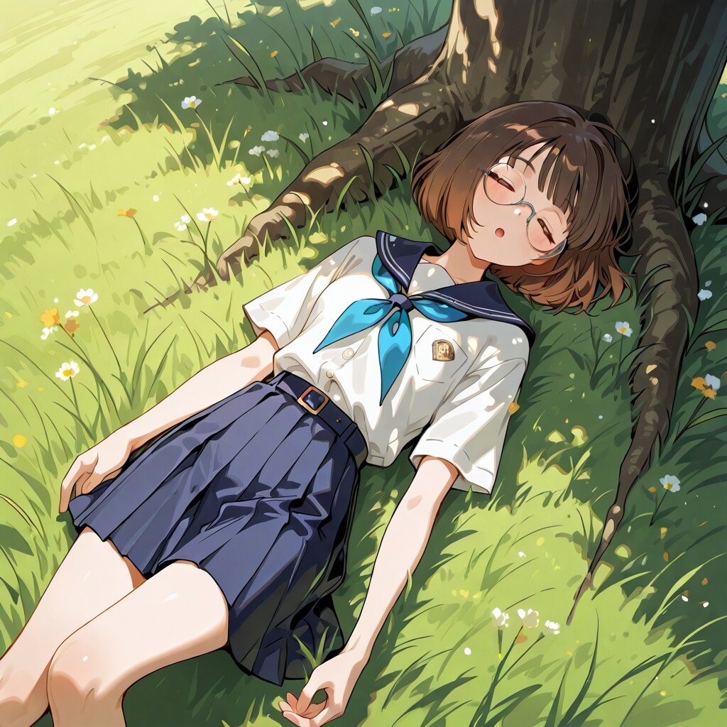 自然の中で