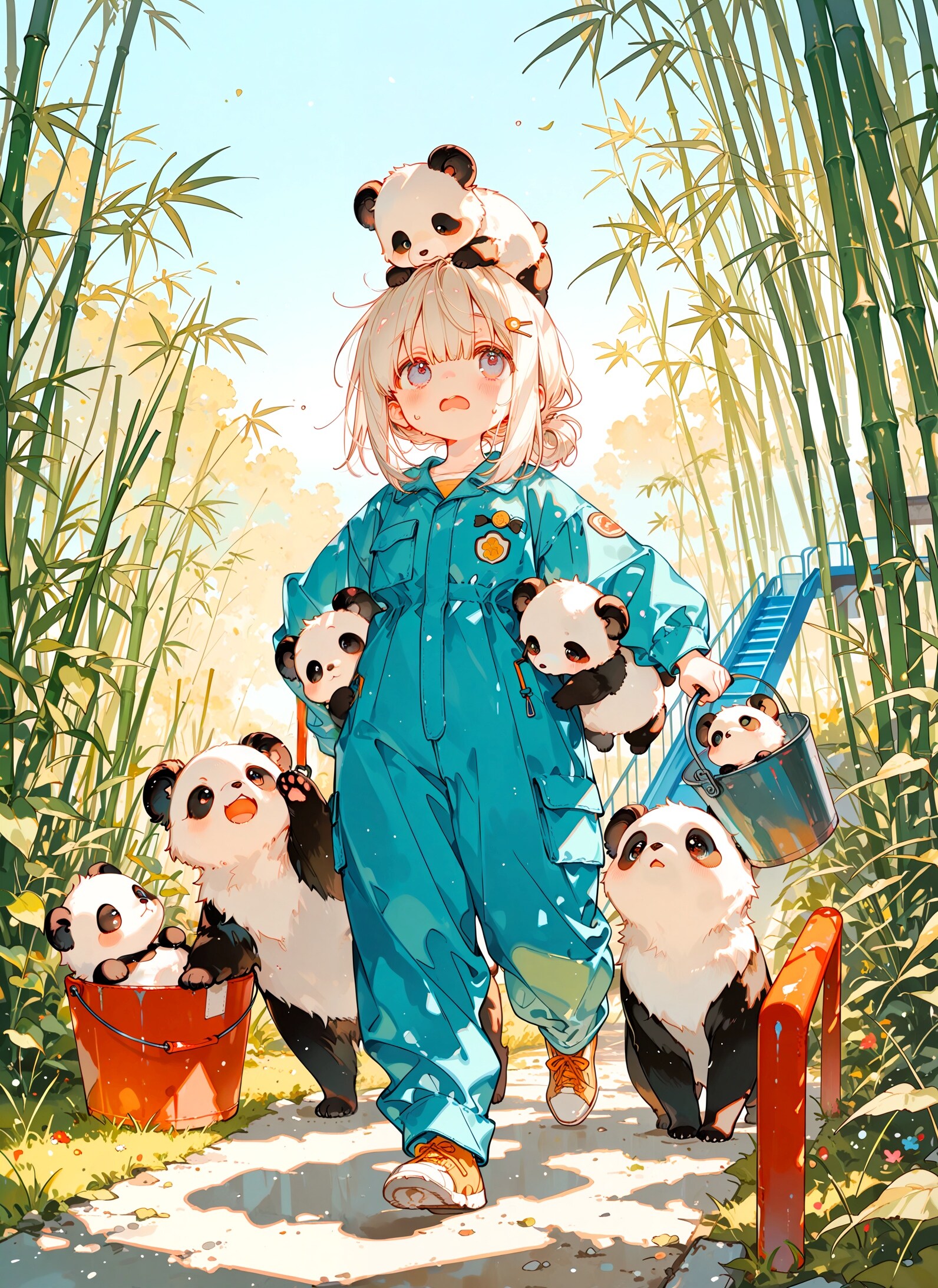 飼育員の少女 | の人気AIイラスト・グラビア
