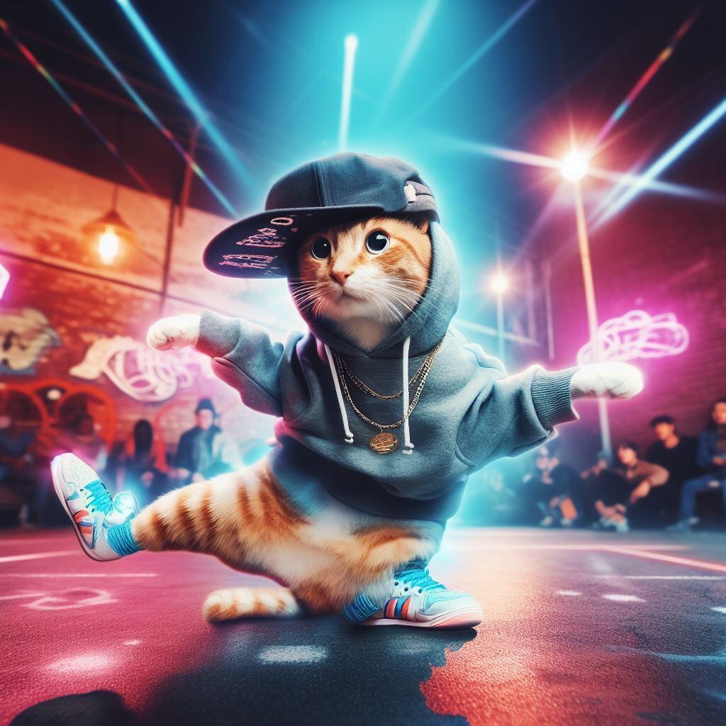 ステージデビューを果たす猫_20231130