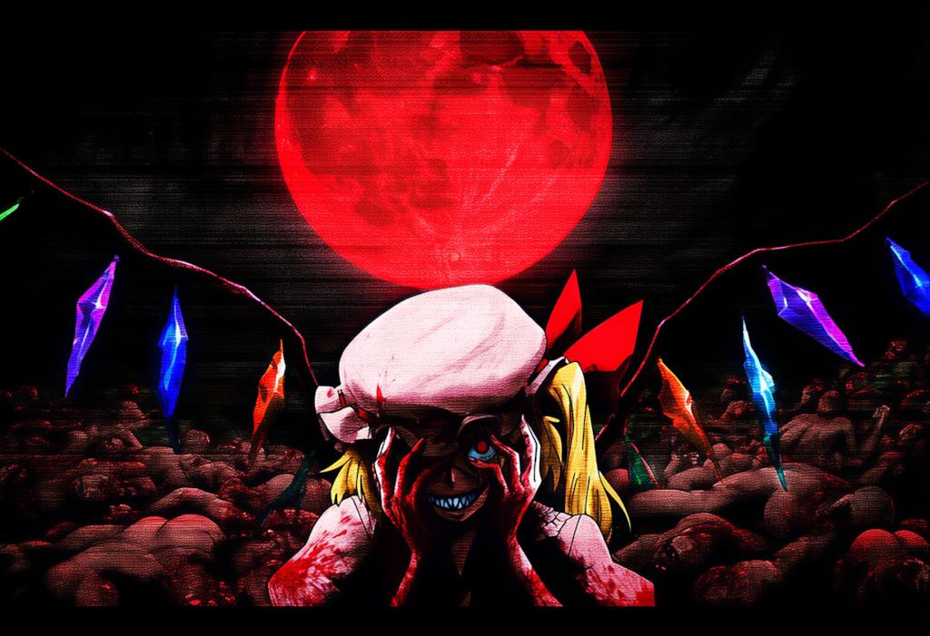 V4,5 東方　フランドール・スカーレット　フランちゃんうふふ（狂気版）