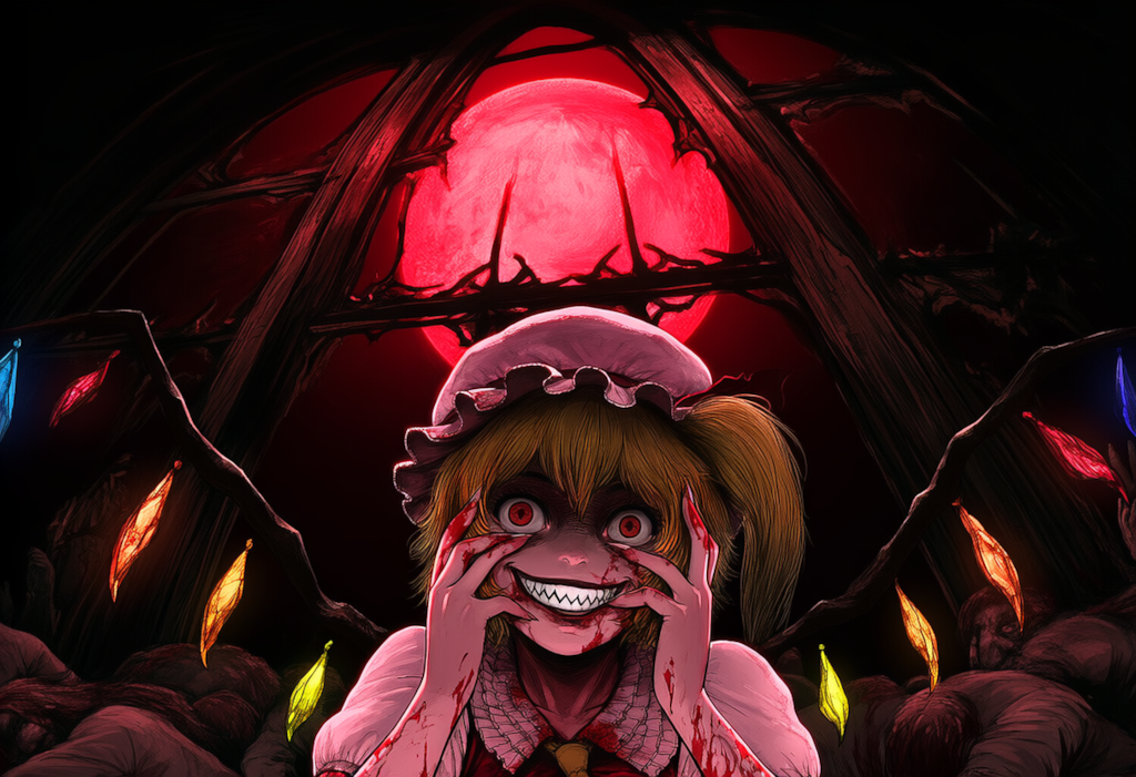 V4,5 東方　フランドール・スカーレット　フランちゃんうふふ（狂気版）